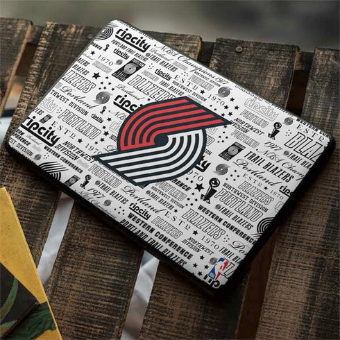NBA Portland Trail Blazers Historic Blast Google Pixelbook Go Skin